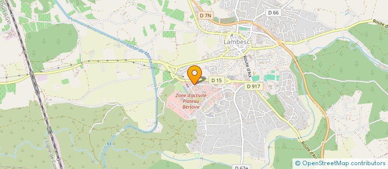 localisation de l'entreprise HBP  MEYRARGUES