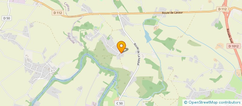 localisation de l'entreprise HBP INVEST  CASTRES