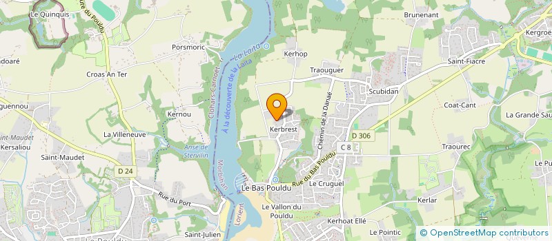 localisation de l'entreprise HBR HOLDING  GUIDEL