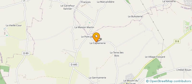 localisation de l'entreprise HBR IMMOBILIER  LE DEZERT