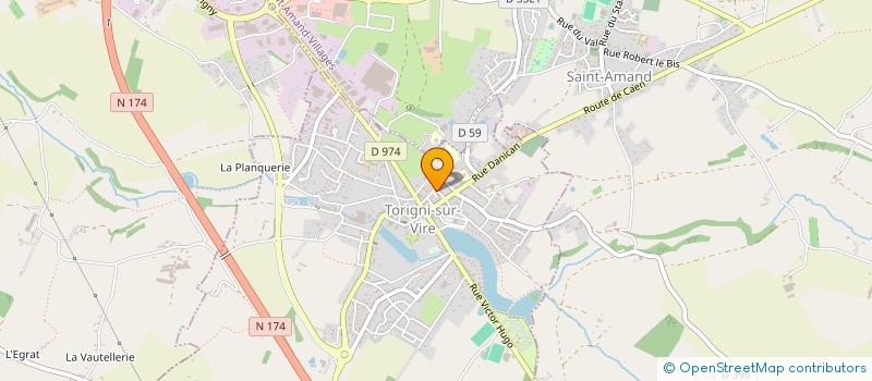 localisation de l'entreprise HBS  TORIGNY-LES-VILLES