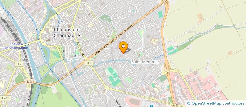 localisation de l'entreprise HBS  SAINT-MEMMIE