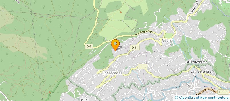 localisation de l'entreprise HBS à SPERACEDES