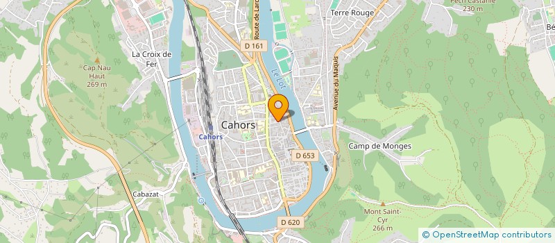 localisation de l'entreprise HBSC  CAHORS