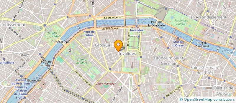 localisation de l'entreprise HBSM  PARIS