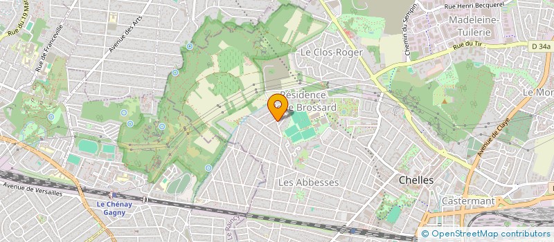 localisation de l'entreprise HBSYSIT  CHELLES