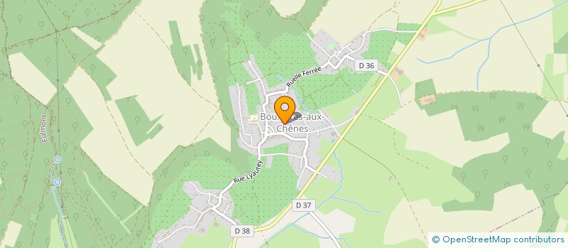 localisation de l'entreprise HBT  BOUXIERES-AUX-CHENES