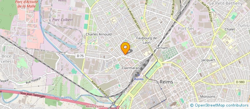 localisation de l'entreprise HBT  REIMS