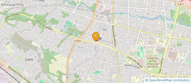 localisation de l'entreprise HBT PATRIMOINE PRESTIGE  LONS