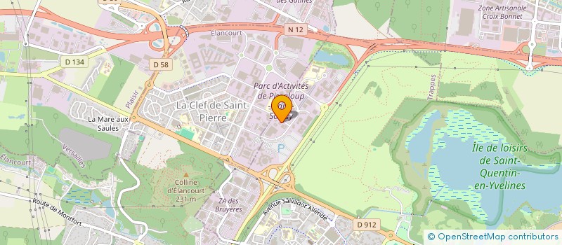 localisation de l'entreprise HBT TAXI à FONTENAY-LE-FLEURY