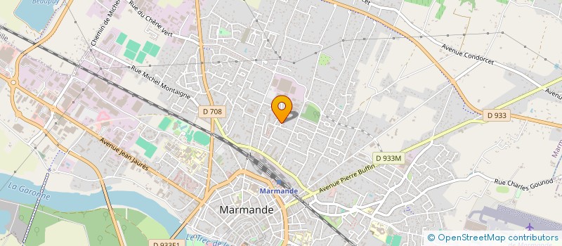 localisation de l'entreprise HBTP AQUITAINE à MARMANDE