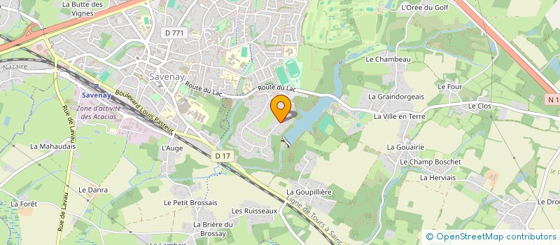 localisation de l'entreprise HBZ à SAVENAY