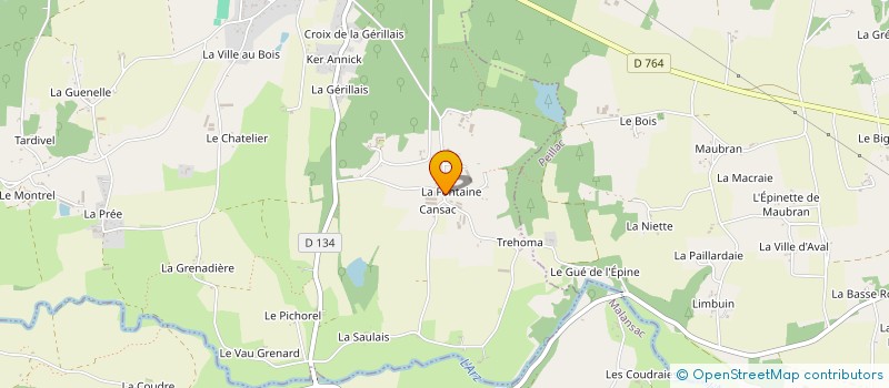 localisation de l'entreprise HC 56 à PLERIN