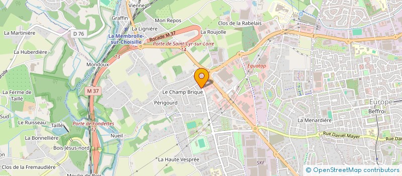 localisation de l'entreprise HC  SAINT CYR SUR LOIRE