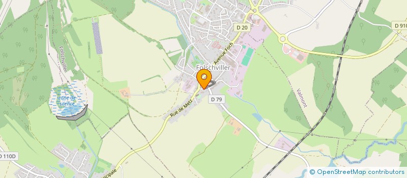 localisation de l'entreprise HC  FOLSCHVILLER