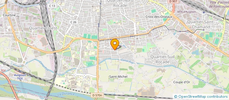 localisation de l'entreprise HC à AVIGNON