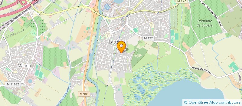 localisation de l'entreprise HC ACOUSTIQUE à LATTES