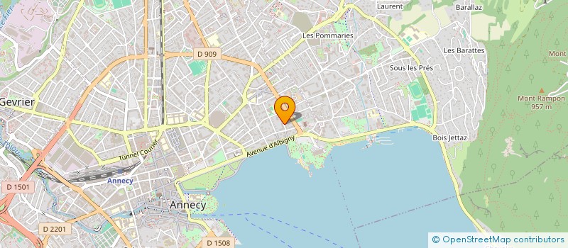 localisation de l'entreprise HC AND CO  ANNECY