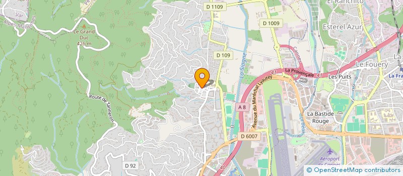 localisation de l'entreprise HC AZUR TRANSACTION  MANDELIEU-LA-NAPOULE