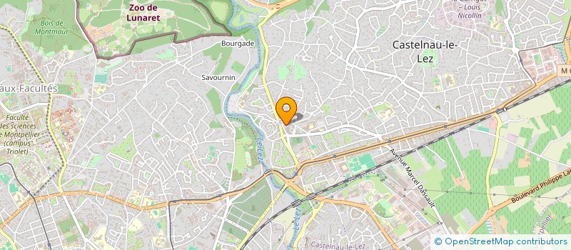 localisation de l'entreprise HC BAT HERAULT CONSTRUCTIONS BATIMENTS  CASTELNAU-LE-LEZ