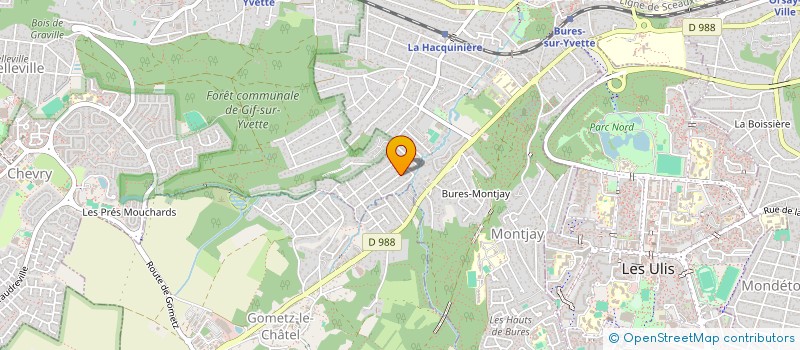localisation de l'entreprise HC CAZAC à BURES-SUR-YVETTE