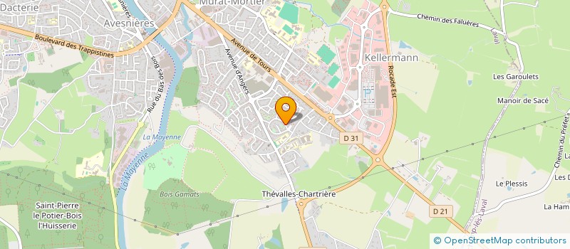 localisation de l'entreprise HC CLINICAL SOLUTIONS à LAVAL