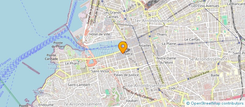 localisation de l'entreprise HC CONSEIL à MARSEILLE