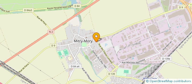 localisation de l'entreprise HC CONSEIL à MITRY-MORY