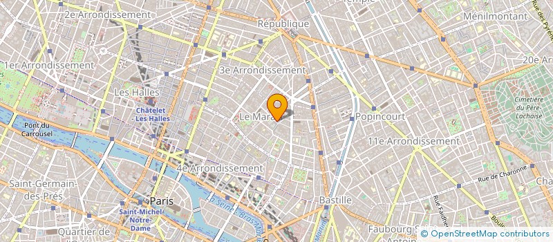 localisation de l'entreprise HC CONSULTANTS  PARIS