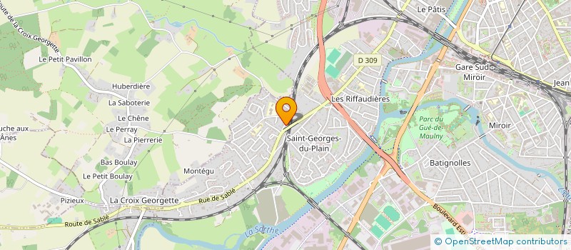 localisation de l'entreprise HC FAMILY IMMO  LE MANS