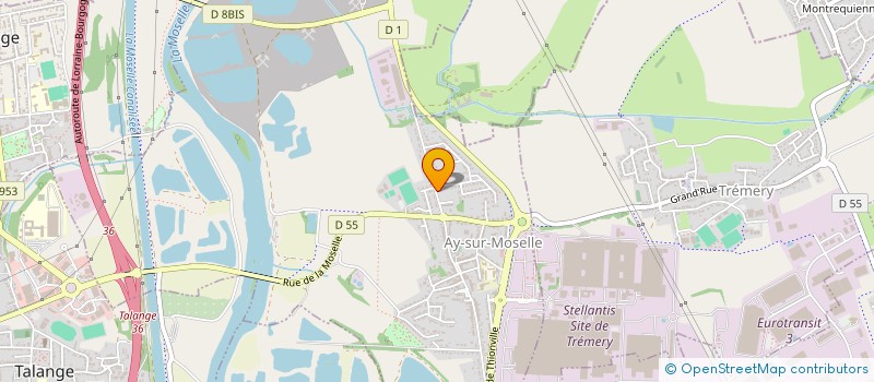 localisation de l'entreprise HC GROUP  AY-SUR-MOSELLE