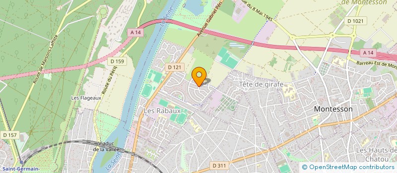 localisation de l'entreprise HC IMMO  MONTESSON