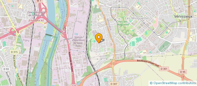 localisation de l'entreprise HC IMPORT EXPORT  SAINT-FONS