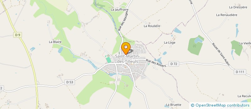 localisation de l'entreprise HC INVEST  SAINT-MARTIN-DES-TILLEULS