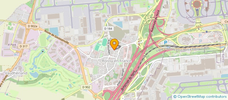 localisation de l'entreprise HC INVEST  ROISSY-EN-FRANCE