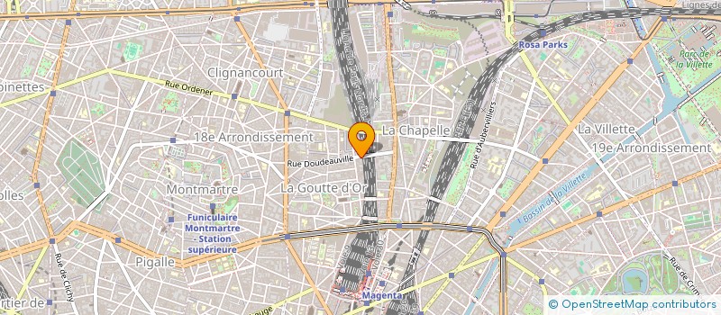 localisation de l'entreprise HC MANUTENTION ET LOGISTIQUE  PARIS