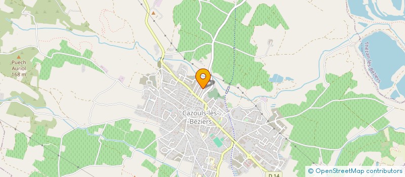 localisation de l'entreprise HC MULTISERVICES à CAZOULS-LES-BEZIERS