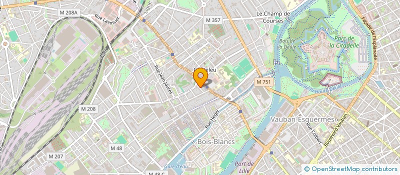 localisation de l'entreprise HC NEXT à LILLE