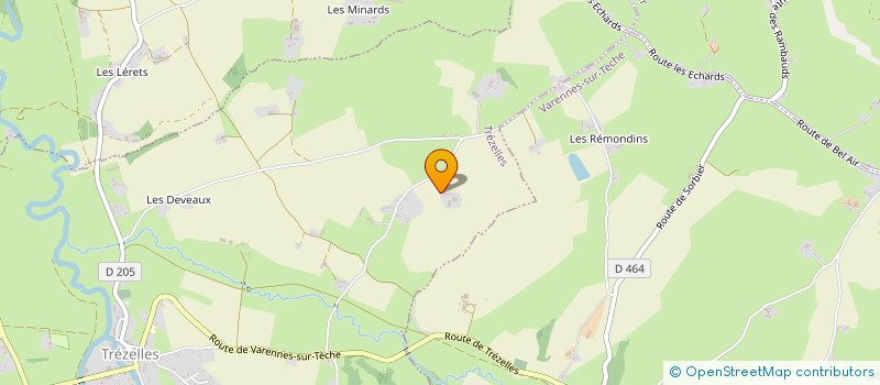 localisation de l'entreprise HC PATRIMOINE  TREZELLES