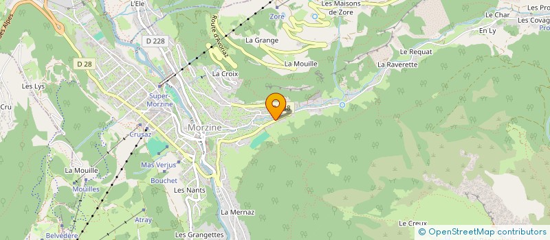 localisation de l'entreprise HC SERVICE  MORZINE