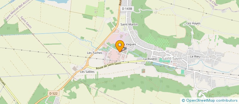 localisation de l'entreprise HC TAO  SAINT-SAVIN