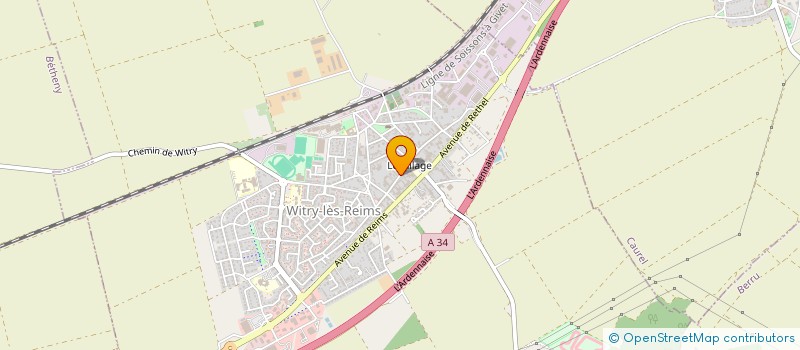 localisation de l'entreprise HC02  WITRY-LES-REIMS
