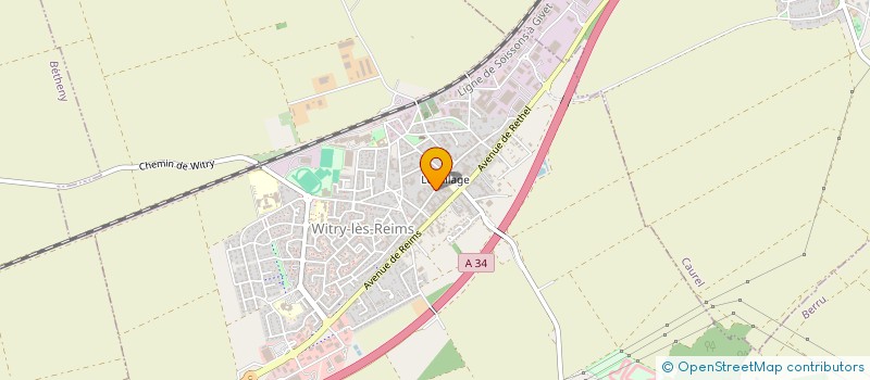 localisation de l'entreprise HC03  WITRY-LES-REIMS