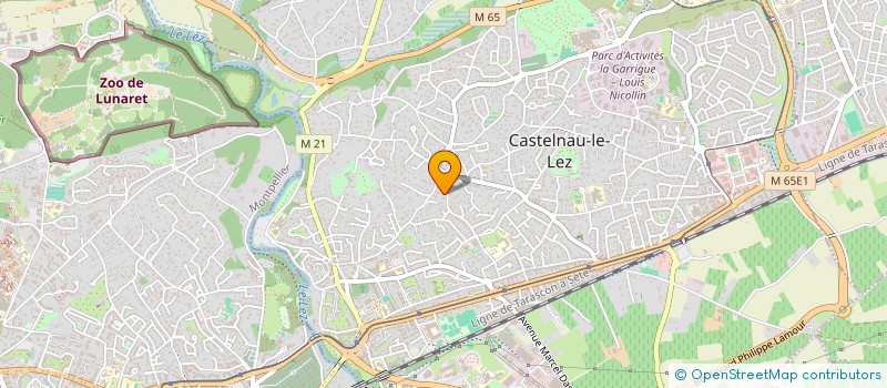 localisation de l'entreprise HC24HBL à CASTELNAU-LE-LEZ