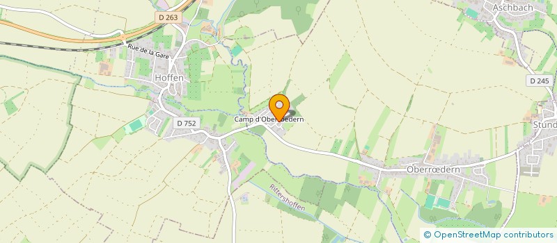localisation de l'entreprise HCA  OBERRDERN