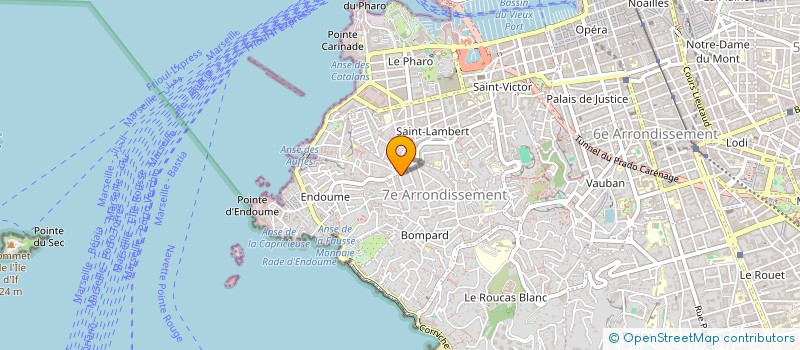 localisation de l'entreprise HCA GROUP  MARSEILLE