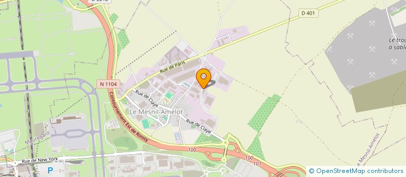 localisation de l'entreprise HCASA BANDOL  LE MESNIL-AMELOT