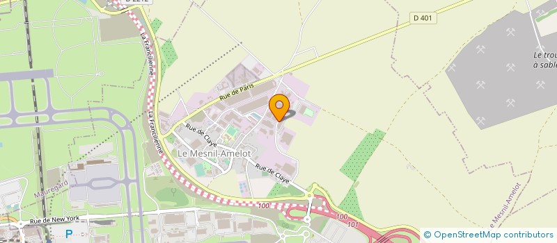 localisation de l'entreprise HCASA FRESNES  LE MESNIL-AMELOT