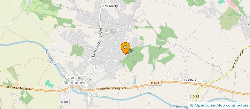 localisation de l'entreprise HCB  VIVIERS-LES-MONTAGNES