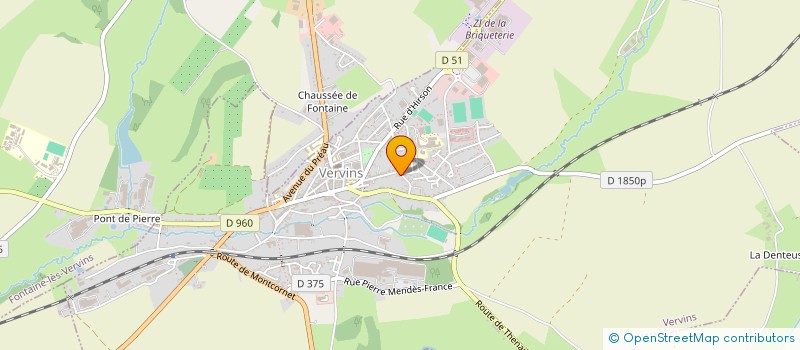 localisation de l'entreprise HCC  BURELLES